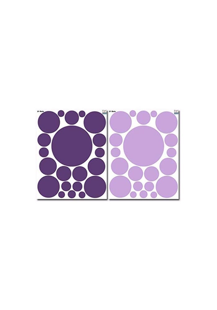 Create-A-Mural Polka Dot Wall Decals for Kids Room - Image 5
